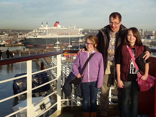 Family on cruise